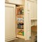 Rev-A-Shelf Maple Veneer, Light Brown, 6 in W, 36 in H, 11.13 in D, 11.13 in L, Light Brown 432-WF36-6C - alternate 2